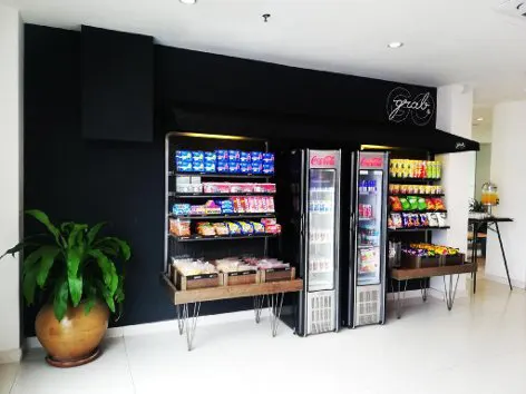 Snack vending machines, Tune Hotel KLIA Aeropolis
