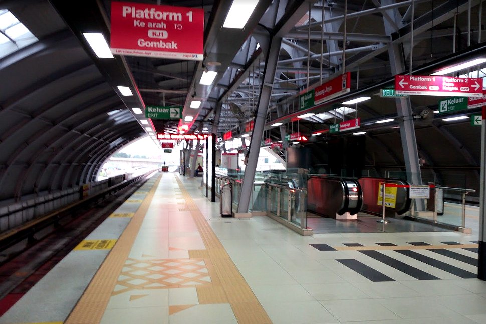 Subang Jaya Lrt Station Klia2 Info