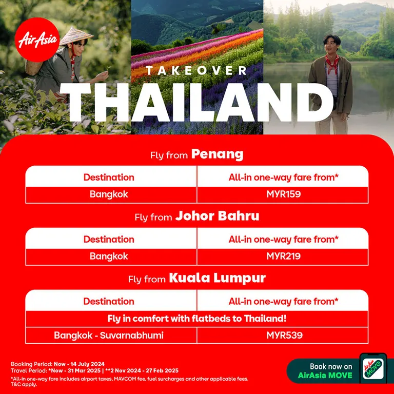 Takeover Thailand! Go Thailand for your next trip!