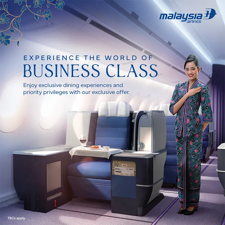 Business Class experience